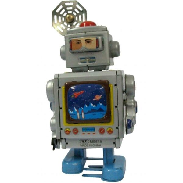 Shan Collectible Tin Toy - Robot Silver MS518
